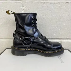 Dr. Martens | Shoes | Dr Martens 46 Harness Patent Black 
